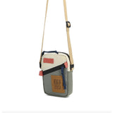 Topo Designs mini shoulder bag, a compact crossbody bag with adjustable strap and durable design, suitable for everyday use.