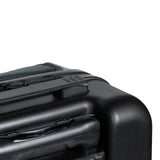 Large image of Topo Designs Global Pro Travel Roller Bag showing durable black fabric, handle, and spacious design for travel.