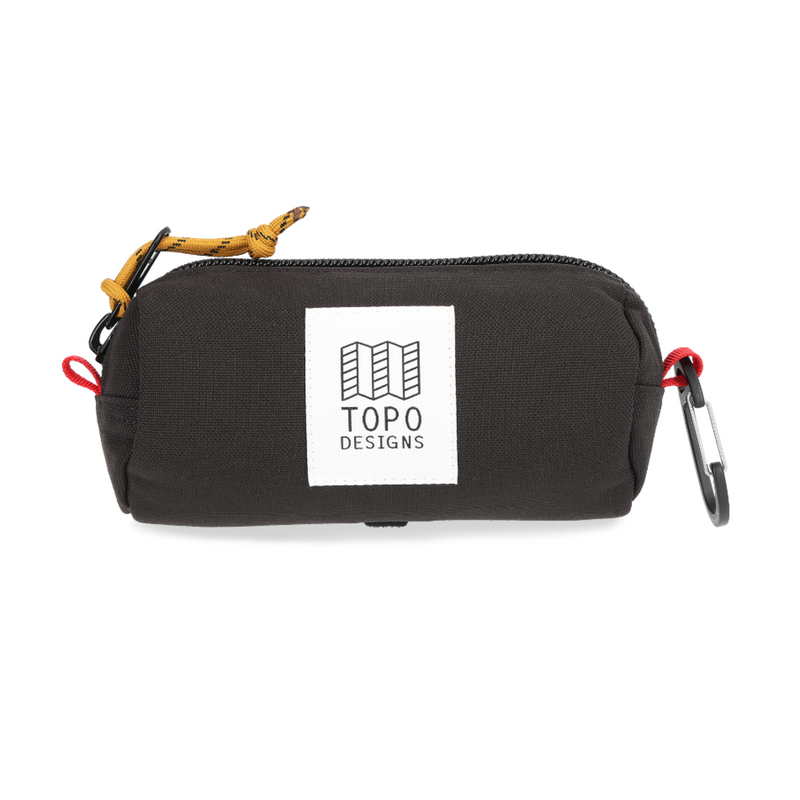 Topo Designs Burrito Bag for packing organization, featuring a compact, versatile storage solution with durable fabric and top zipper closure.
