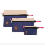 Topo Designs accessory bag bundle with multiple micro, small, and medium packing organizers for travel and gear organization.