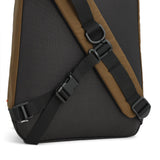 Topo Designs Mountain Sling Bag in Desert Palm Sahara with adjustable strap and durable fabric, detailed view of the sling bag.