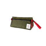 Topo Designs Dopp Kit toiletry bag with zipper closure and durable fabric, designed for travel and personal grooming storage.