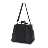 Topo Designs mountain gear tote bag with durable canvas material, featuring leather handles and spacious interior for outdoor essentials.
