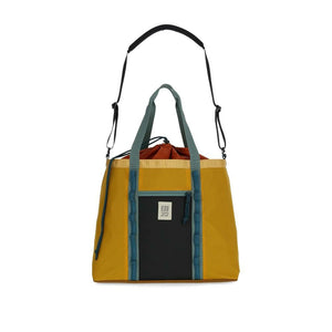 Topo Designs Mountain Utility Tote bag with sturdy handles and spacious main compartment, perfect for outdoor and daily use