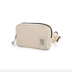 Topo Designs Ripstop Belt Bag waist pack with adjustable strap and durable ripstop fabric, designed for convenient hands-free carrying.