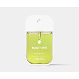 Touchland Power Mist 30ml spray bottle with aloe vera for refreshing skin hydration and sanitizer.