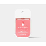 Touchland Power Mist 30ml with aloe vera, a portable hand sanitizer spray featuring natural ingredients and a refreshing scent.