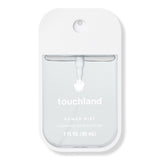 Touchland Power Mist 30ml with aloe vera, a portable hand sanitizer spray with moisturizing aloe for skin refreshment.