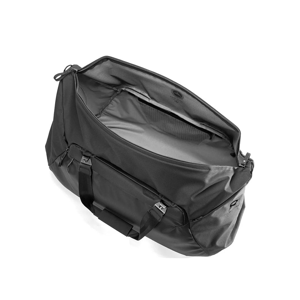 EASY BW 65L Large Tactical Duffle Bag - Convertible Military Backpack With Removable Straps, Multiple Pockets, Water-Resistant, Black
