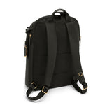 Tumi Voyageur Montana Backpack shown with adjustable shoulder straps and multiple compartments for travel and daily use.