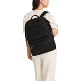 Tumi Voyageur Montana Backpack in durable fabric with multiple compartments and adjustable straps, suitable for everyday use.
