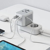 Voltage Valet international travel adapter plus, compact multi-region plug for seamless global device charging.
