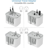 Voltage Valet international travel adapter plus, compact universal power adapter with multiple plug options for worldwide use.