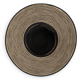 Black Marseille UPF 50+ packable hat by Wallaroo Hat Company, lightweight and sun protection for outdoor wear.