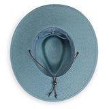 Camel Sanibel UPF 50+ packable hat by Wallaroo Hat Company, lightweight and sun protection for outdoor wear.
