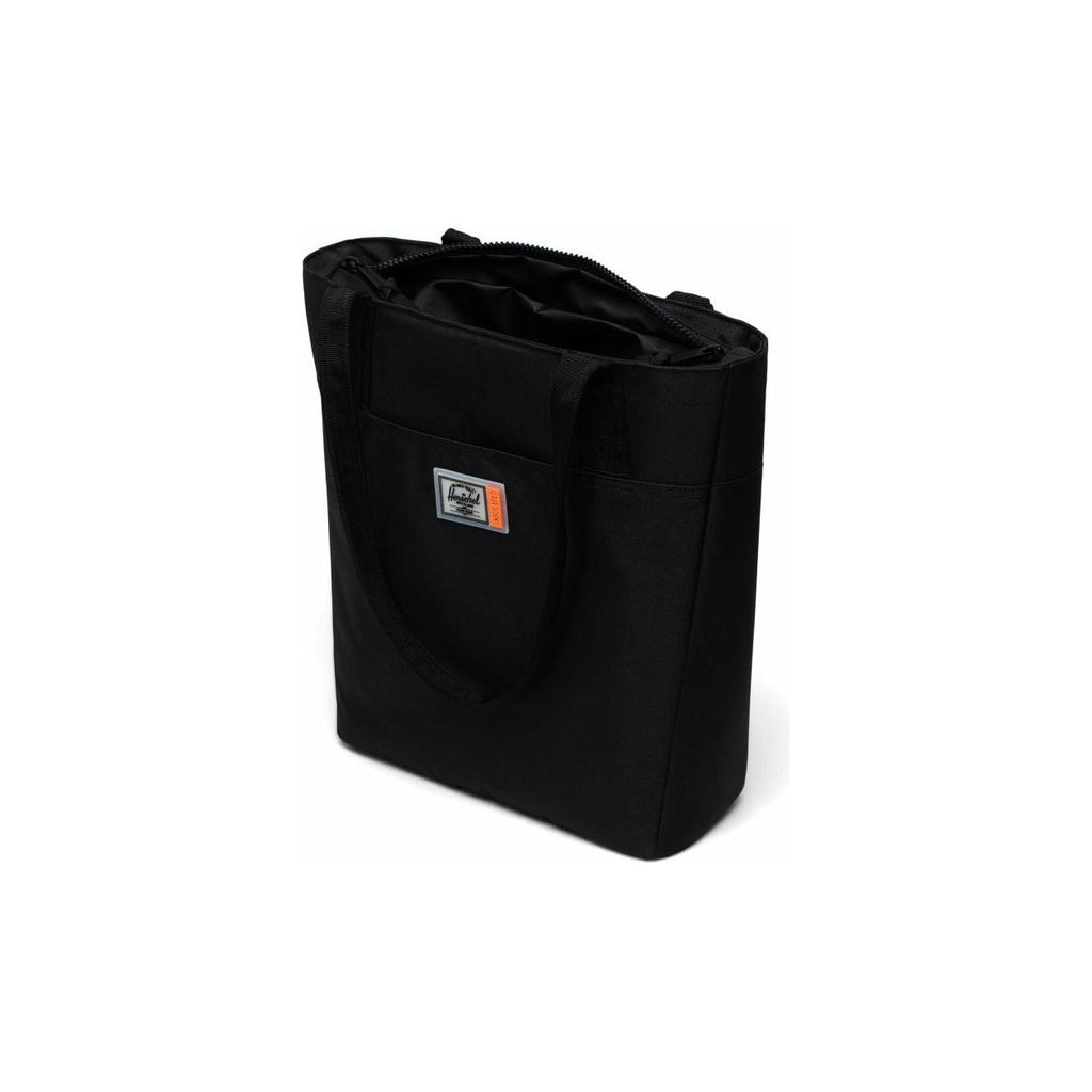 zip tote black