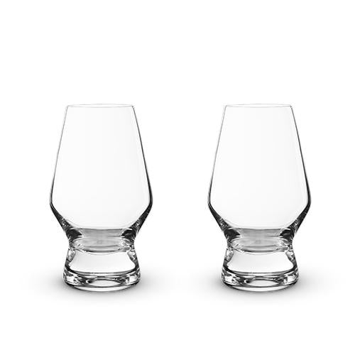 Viski | Footed Crystal Scotch Glasses