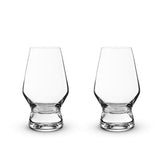 Viski | Footed Crystal Scotch Glasses