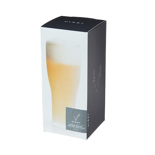 Viski | Double-Walled Chilling Beer Glass