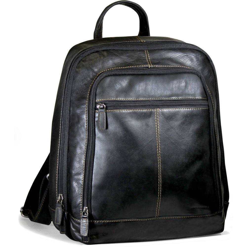 Leather Backpack Handbag Small - Voyager #7835