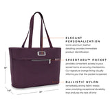 Briggs & Riley | Baseline | Traveler Tote | Plum