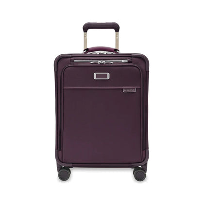 Briggs & Riley | Baseline | Global 21" Carry-On Expandable Spinner | Plum