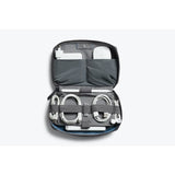 Bellroy Tech Kit with multiple compartments and sleek design for organizing cables, chargers, and small tech accessories.
