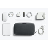 Bellroy Tech Kit with organized compartments for cables, chargers, and accessories, compact and stylish travel storage solution.