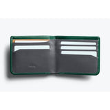 Bellroy Hide & Seek Wallet Lo in caramel leather showing slim design with card slots and minimalist style.