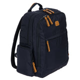 Bric's X-Collection Nomad backpack with sleek design, multiple compartments, and adjustable straps for travel and everyday use.