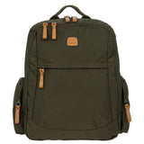 Bric's X-Collection Nomad backpack in durable fabric with multiple compartments and padded straps for comfortable carrying.