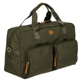 Bric's X-Collection holdall boarding tote bag with multiple exterior and interior pockets, made of durable material.