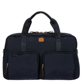 Bric's X-Collection Holdall Boarding Tote bag with multiple pockets, featuring durable fabric and sleek design.