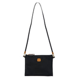 Bric's X-Collection 22-inch folding duffle bag in durable fabric with handles and zipper closure.