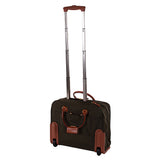 Bric's X-Collection Pilot Case bag in black with sturdy handle and zipper closure, designed for travel and business use.
