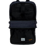 Bric's Metro backpack in black with adjustable straps and multiple compartments, designed for everyday use.