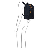Bric's Metro backpack in black with multiple zip compartments and adjustable straps, designed for everyday use.