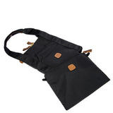 Bric's X-Collection 18-inch folding duffle bag in durable fabric with handles and zipper closure, designed for travel.