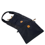 Bric's X-Collection 18-inch folding duffle bag with durable fabric and sturdy handles, designed for travel and storage.