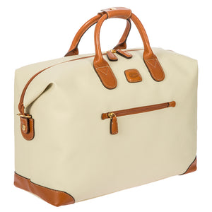 Bric's Firenze 18-inch cargo duffel bag in durable fabric with handles and zipper closure, suitable for travel and weekend trips.