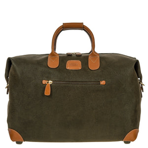 Bric's Life 18-inch cargo duffel bag in durable fabric with handles and a zippered main compartment for travel and storage.