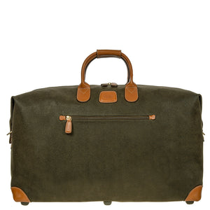 Bric's Life 22-inch cargo duffel bag in durable fabric with handles and zipper closure, suitable for travel and storage.