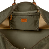 Bric's Life 22-inch cargo duffel bag in durable fabric with handles and zipper closure, designed for travel storage.