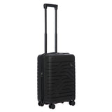 Bric's B|Y Ulisse 21-inch expandable spinner luggage with hard shell, four wheels, and adjustable handle.