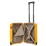 Bric's B|Y Ulisse 21-inch expandable spinner luggage with hard shell and telescopic handle for travel.