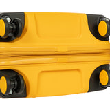 Bric's B|Y Ulisse 21-inch expandable spinner luggage with hard shell, four wheels, and telescopic handle for travel.