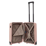 Bric's B|Y Ulisse 21-inch expandable spinner luggage with durable hard shell and four wheels for easy travel.