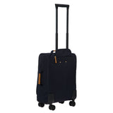 Bric's X-Collection 21-inch carry-on spinner luggage with durable hard shell and 4 smooth-rolling wheels.