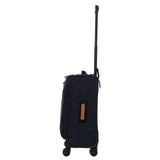 Bric's X-Collection 21-inch spinner carry-on luggage with durable hard shell and retractable handle.