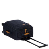 Bric's X-Collection 21-inch carry-on spinner luggage with four wheels and durable hard shell in sleek design.